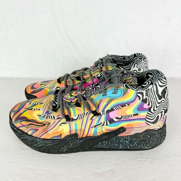 Puma Other - Puma Lamelo Ball Dexters Laboratory MB.03 Sneakers Size 8 379330-01 Multicolor